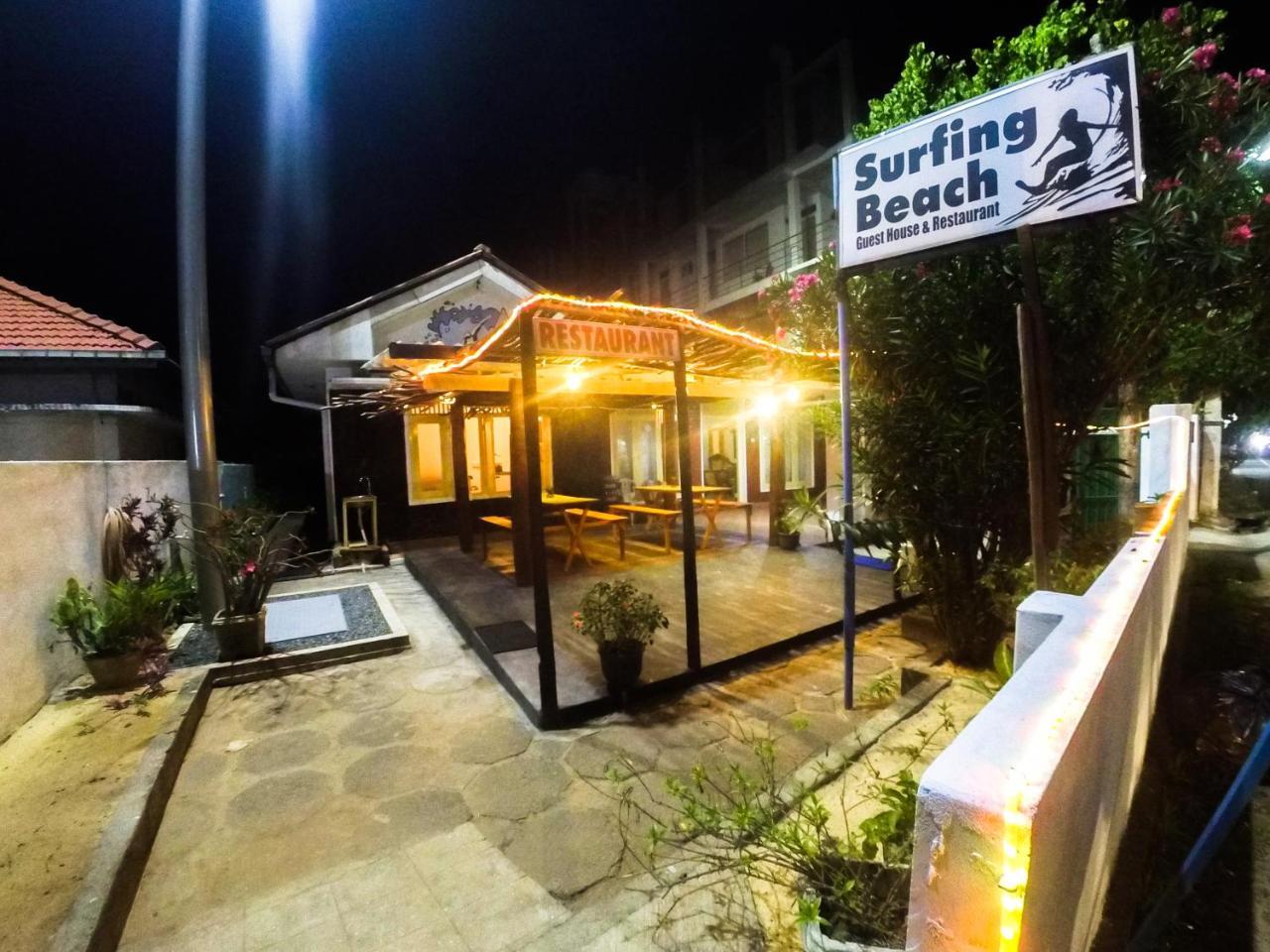 Surfing Beach Guest House Hikkaduwa Dış mekan fotoğraf